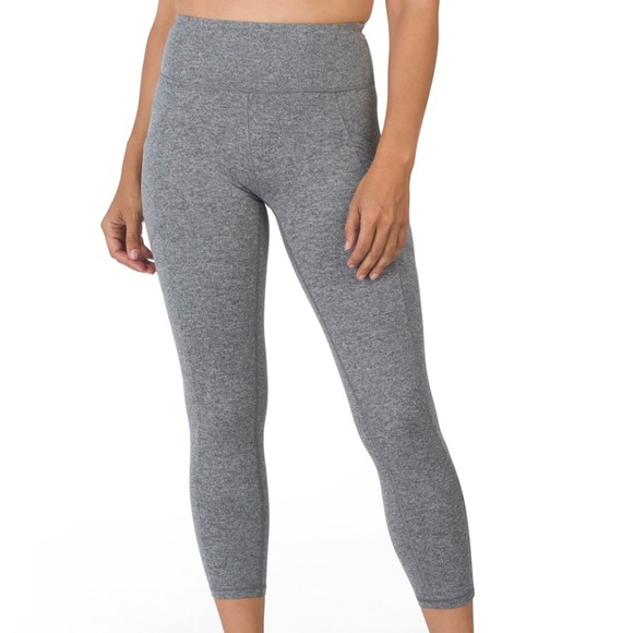 Zobha M Melange Eclipse Ankle Legging W/Pockets NWT - Picture 1 of 7